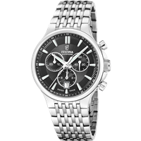 Orologio Festina Uomo Swiss Made in Acciaio F20093/4